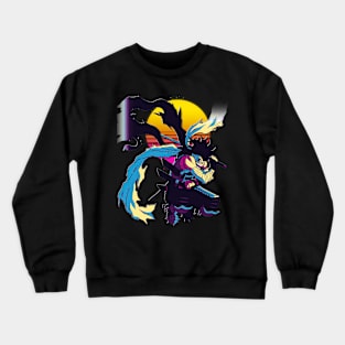 akaguro chizome stain Crewneck Sweatshirt